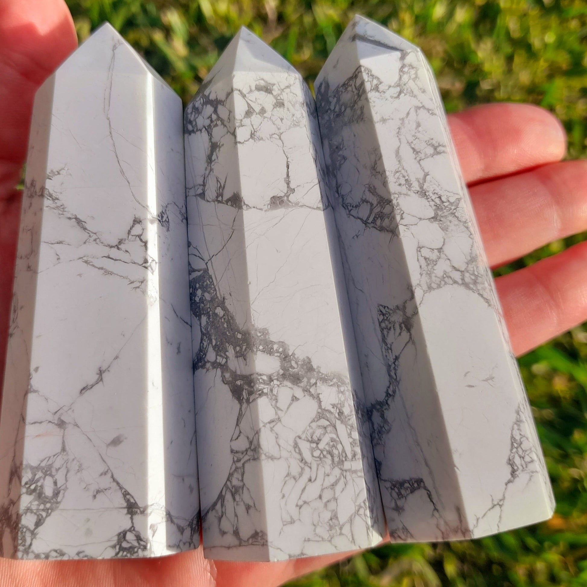 White crystal for sale - Howlite crystal Australia - Howlite crystal Sydney - Howlite crystal for sale