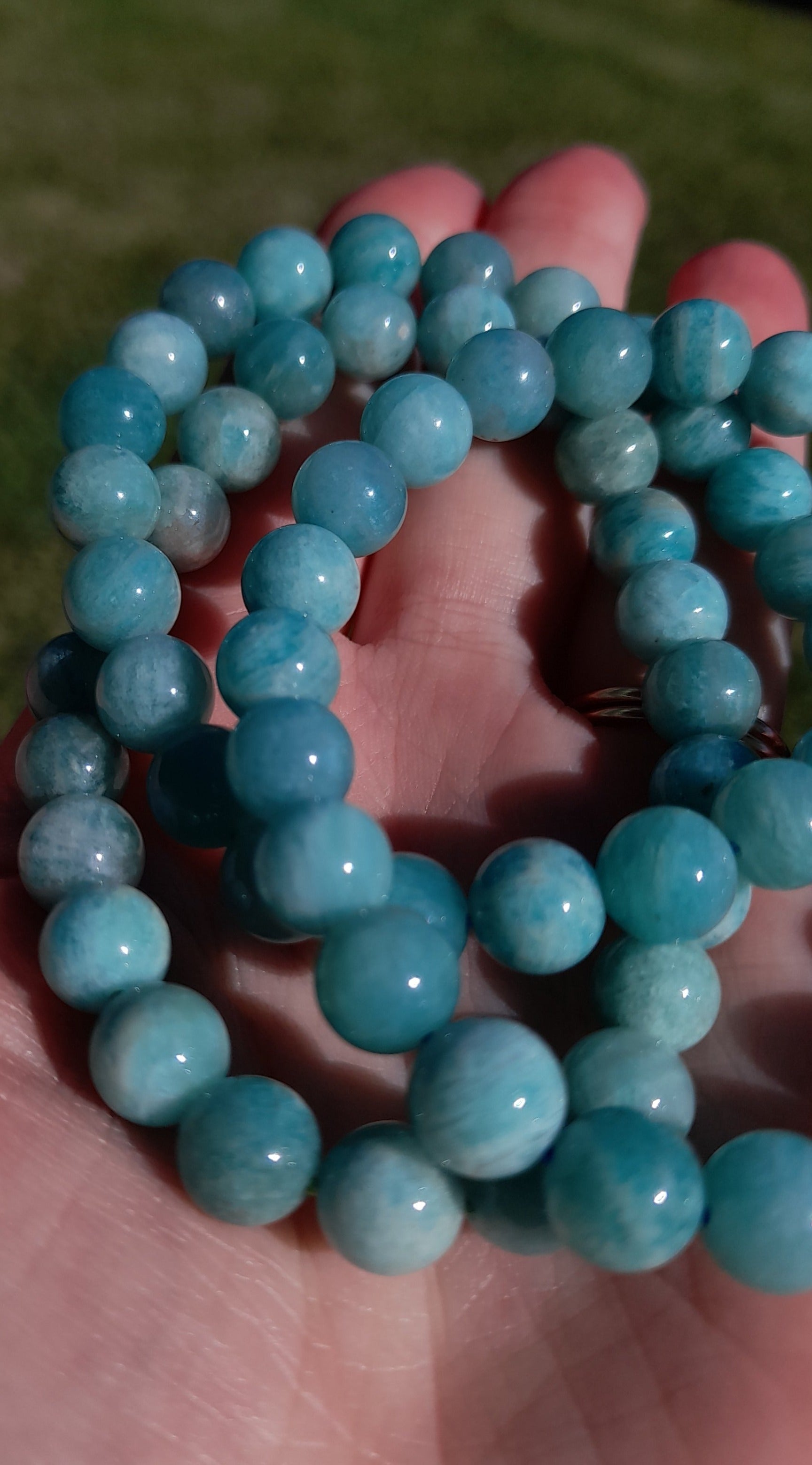 Amazonite Crystals for sale Australia - Amazonite crystals for sale Sydney - buy crystals Australia - Buy crystals Sydney - Amazonite Crystal Bracelet - Amazonite Crystal Bracelet For Sale - Amazonite Crystal Bracelet Australia- Blue Crystal