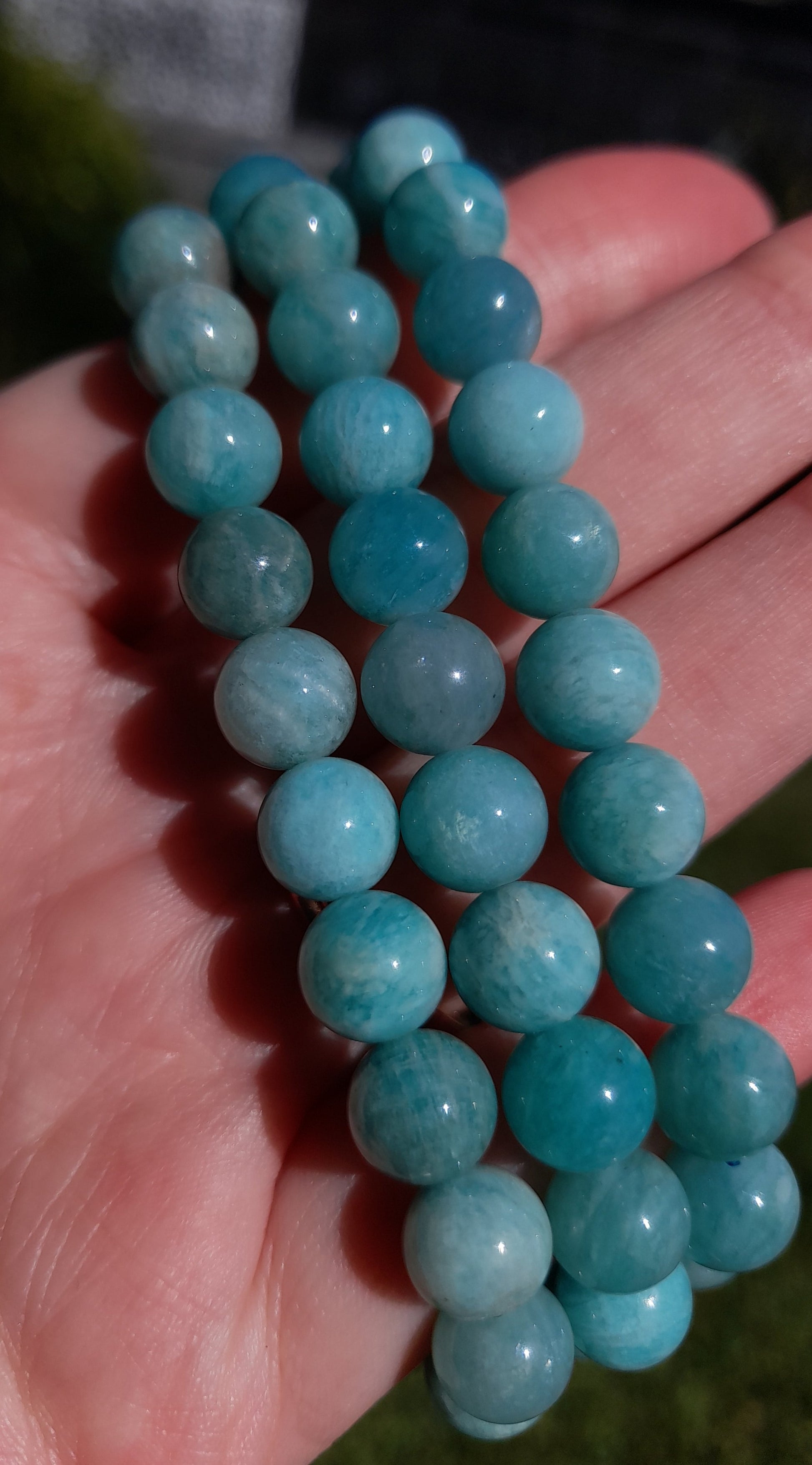 Amazonite Crystals for sale Australia - Amazonite crystals for sale Sydney - buy crystals Australia - Buy crystals Sydney - Amazonite Crystal Bracelet - Amazonite Crystal Bracelet For Sale - Amazonite Crystal Bracelet Australia- Blue Crystal