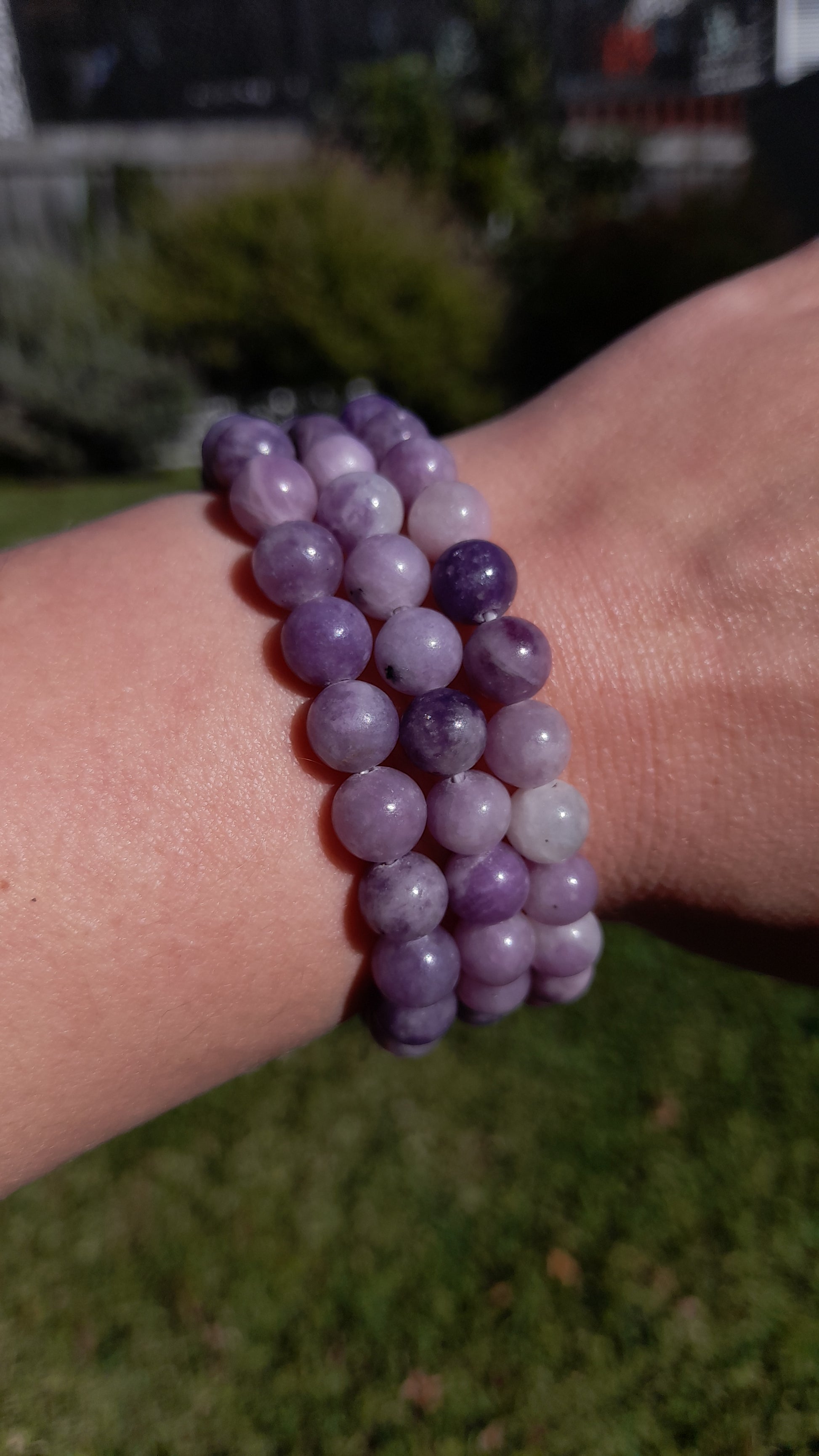 Purple crystal | lepidolite crystal - lepidolite crystal for sale - lepidolite crystal Australia - lepidolite crystal Sydney - lepidolite crystal near me - Lepidolite Crystal Bracelet - Crystals for calming - Lepidolite crystal bracelet Australia