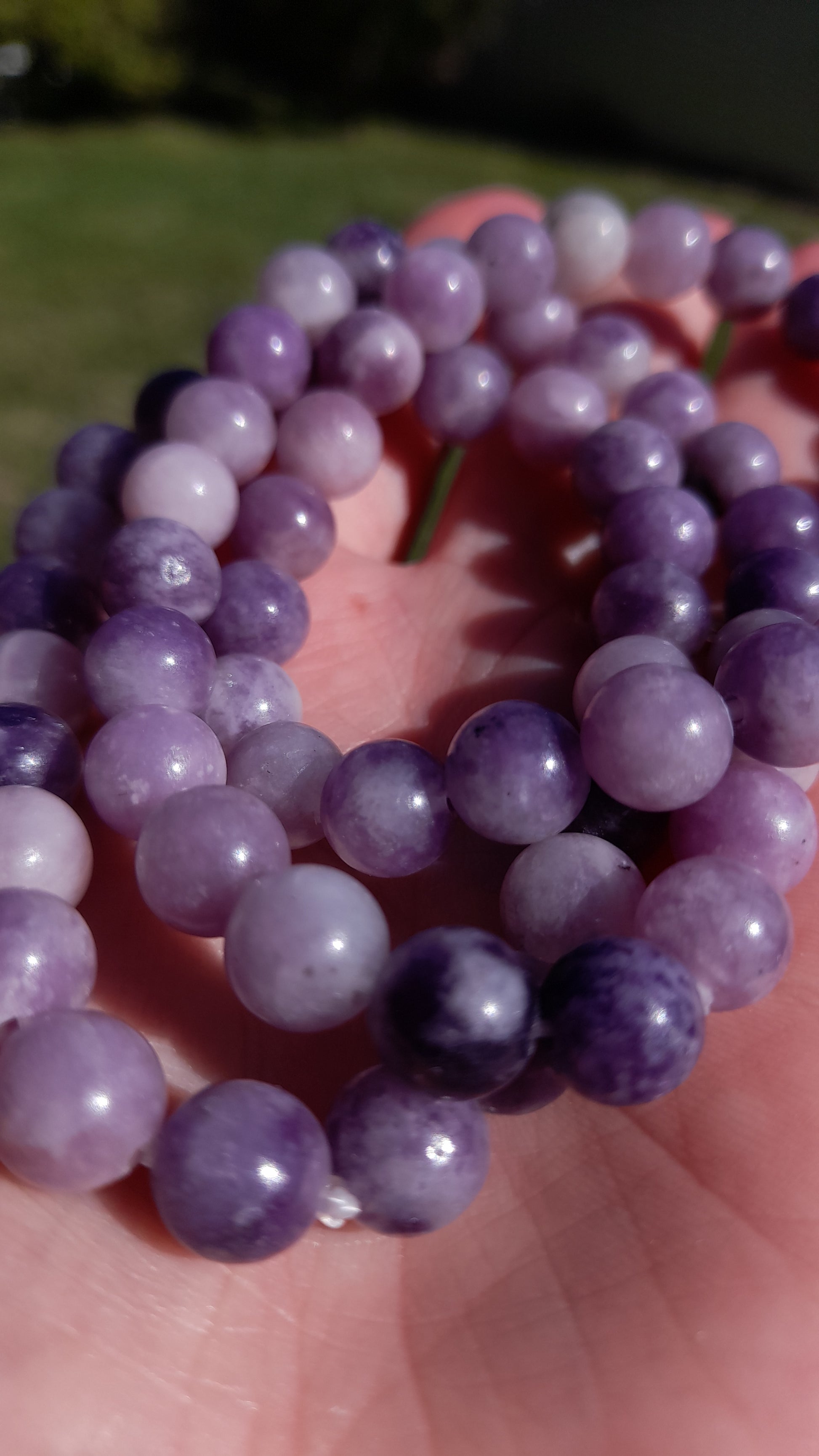 Purple crystal | lepidolite crystal - lepidolite crystal for sale - lepidolite crystal Australia - lepidolite crystal Sydney - lepidolite crystal near me - Lepidolite Crystal Bracelet - Crystals for calming - Lepidolite crystal bracelet Australia