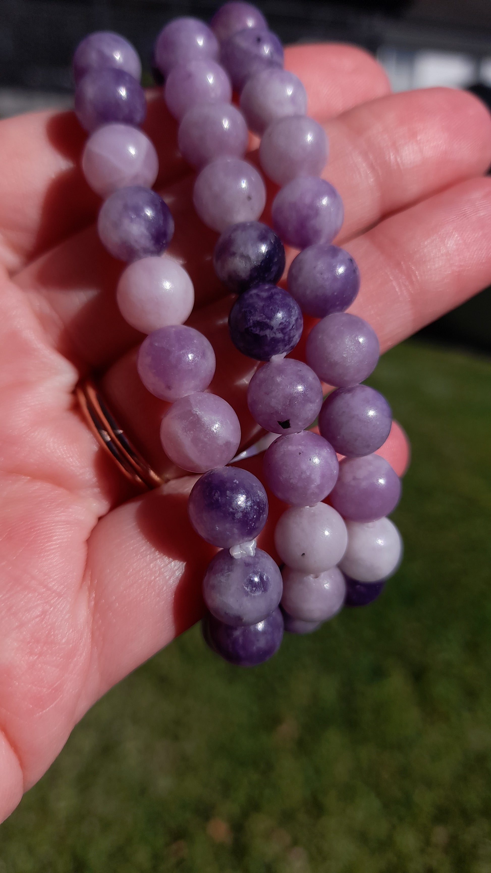 Purple crystal | lepidolite crystal - lepidolite crystal for sale - lepidolite crystal Australia - lepidolite crystal Sydney - lepidolite crystal near me - Lepidolite Crystal Bracelet - Crystals for calming - Lepidolite crystal bracelet Australia
