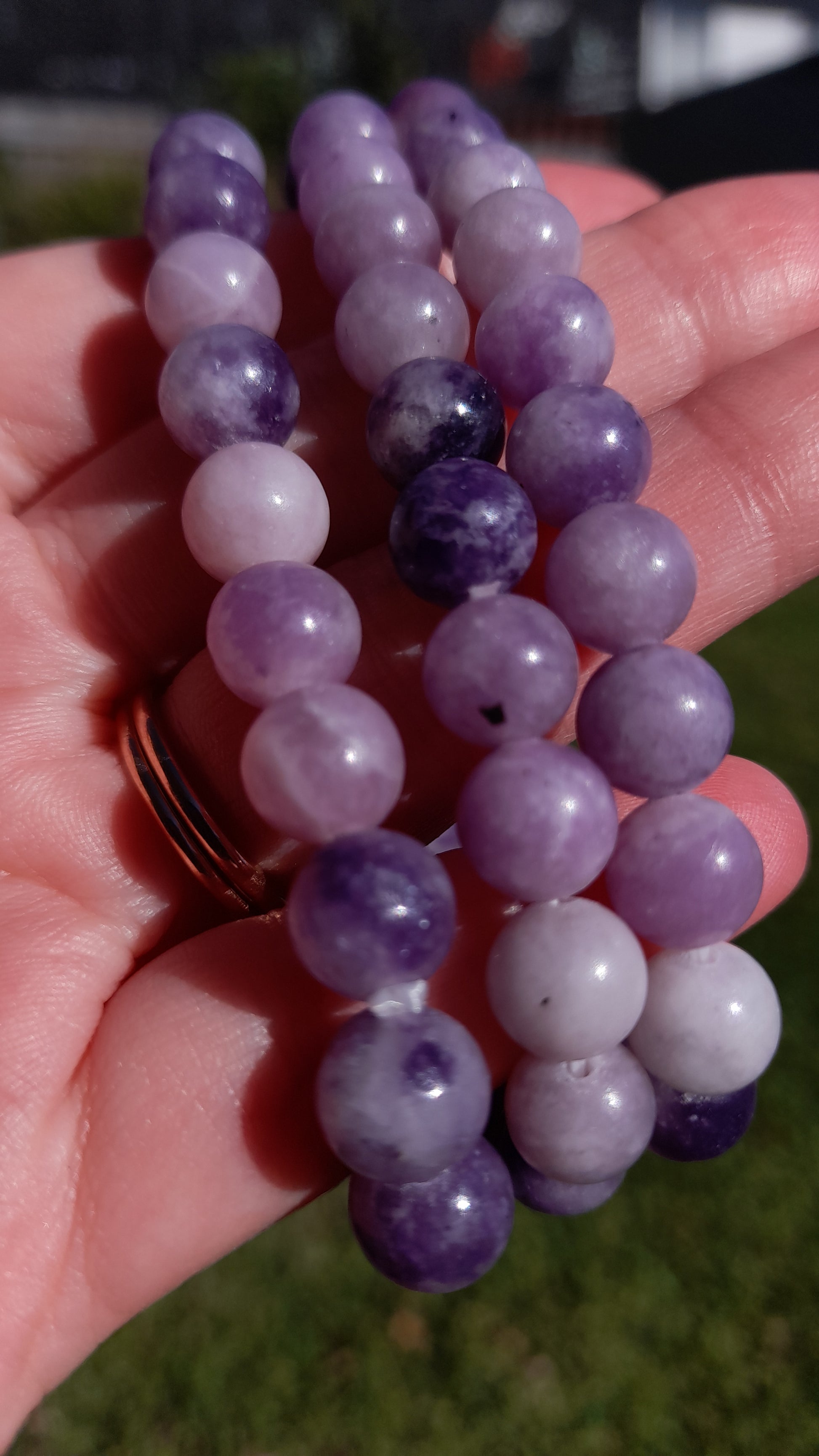 Purple crystal | lepidolite crystal - lepidolite crystal for sale - lepidolite crystal Australia - lepidolite crystal Sydney - lepidolite crystal near me - Lepidolite Crystal Bracelet - Crystals for calming - Lepidolite crystal bracelet Australia