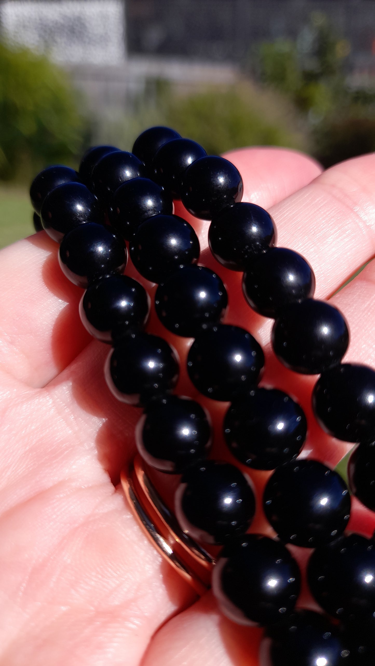 Black Obsidian Bracelet
