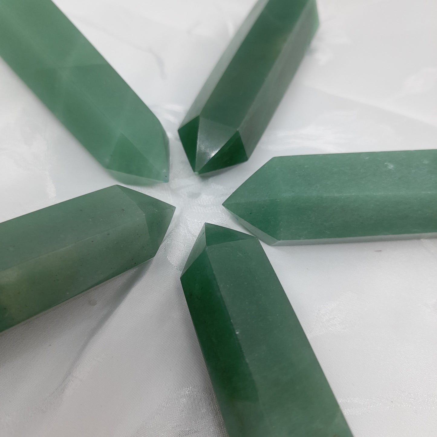 Green Aventurine crystal Point