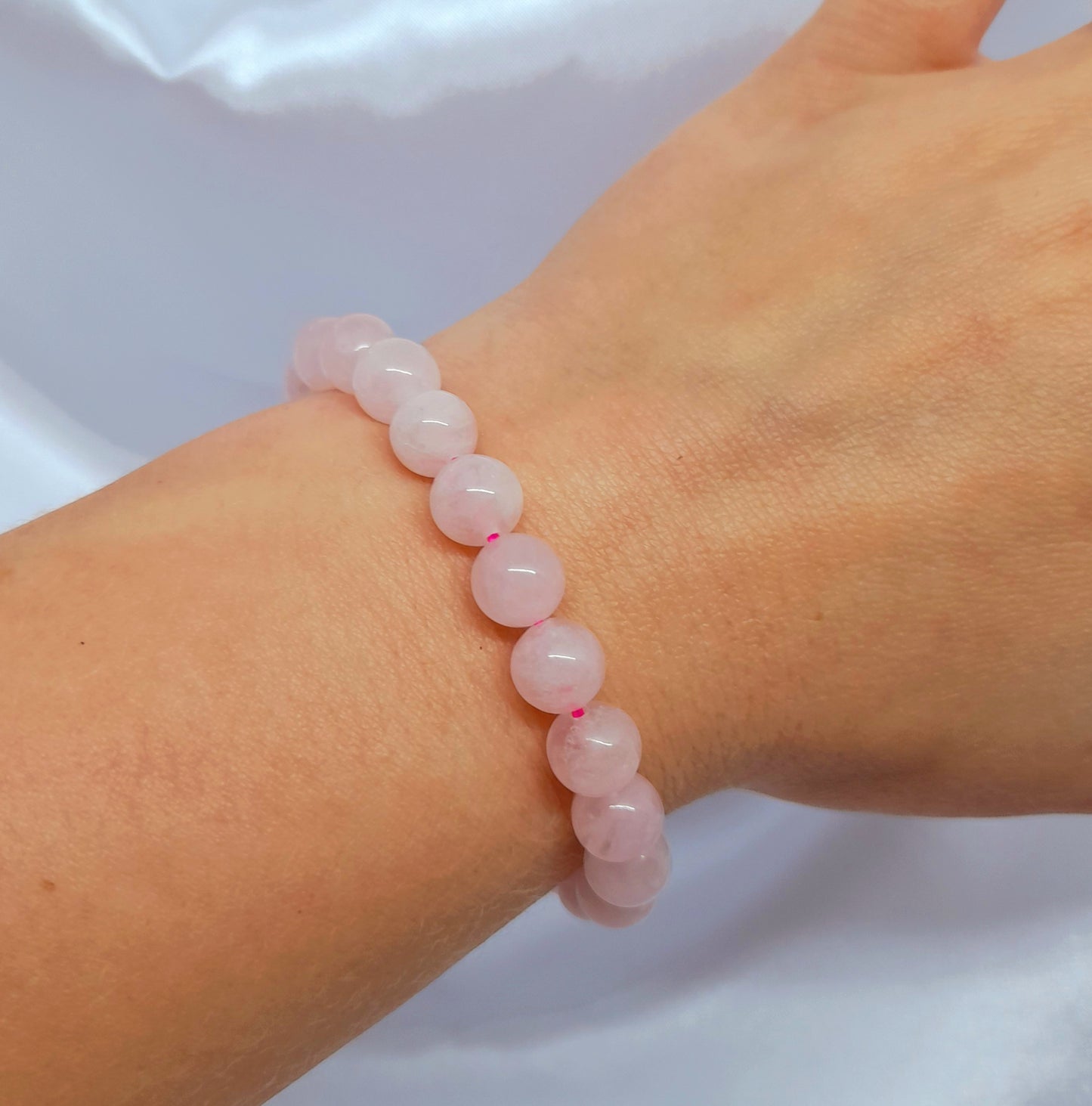 Rose Quartz Bracelet - Rose Quartz | pink crystal - Rose Quartz Crystal - Rose Quartz Crystal Australia - Rose Quartz Crystal Sydney - Buy Rose Quartz Crystal - Rose Quartz Crystal for sale