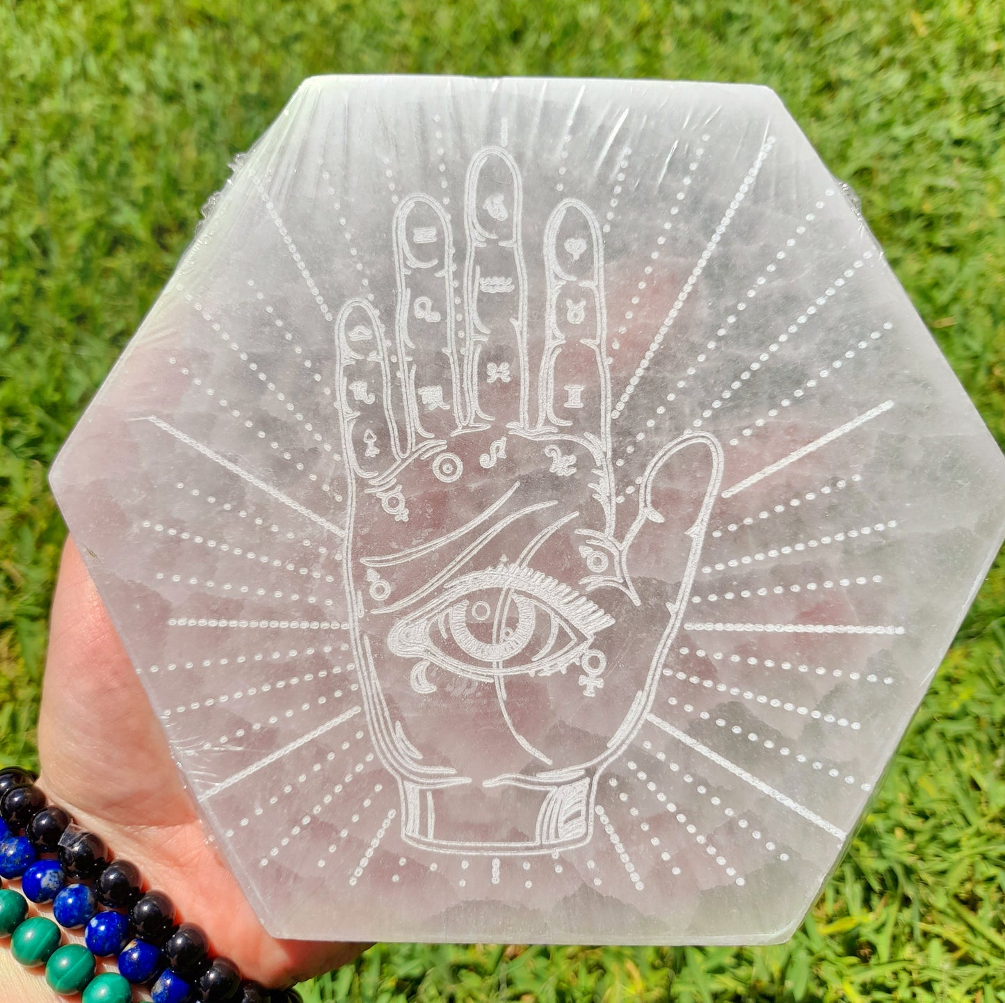 Selenite Cleansing Slab - openmindedjourney