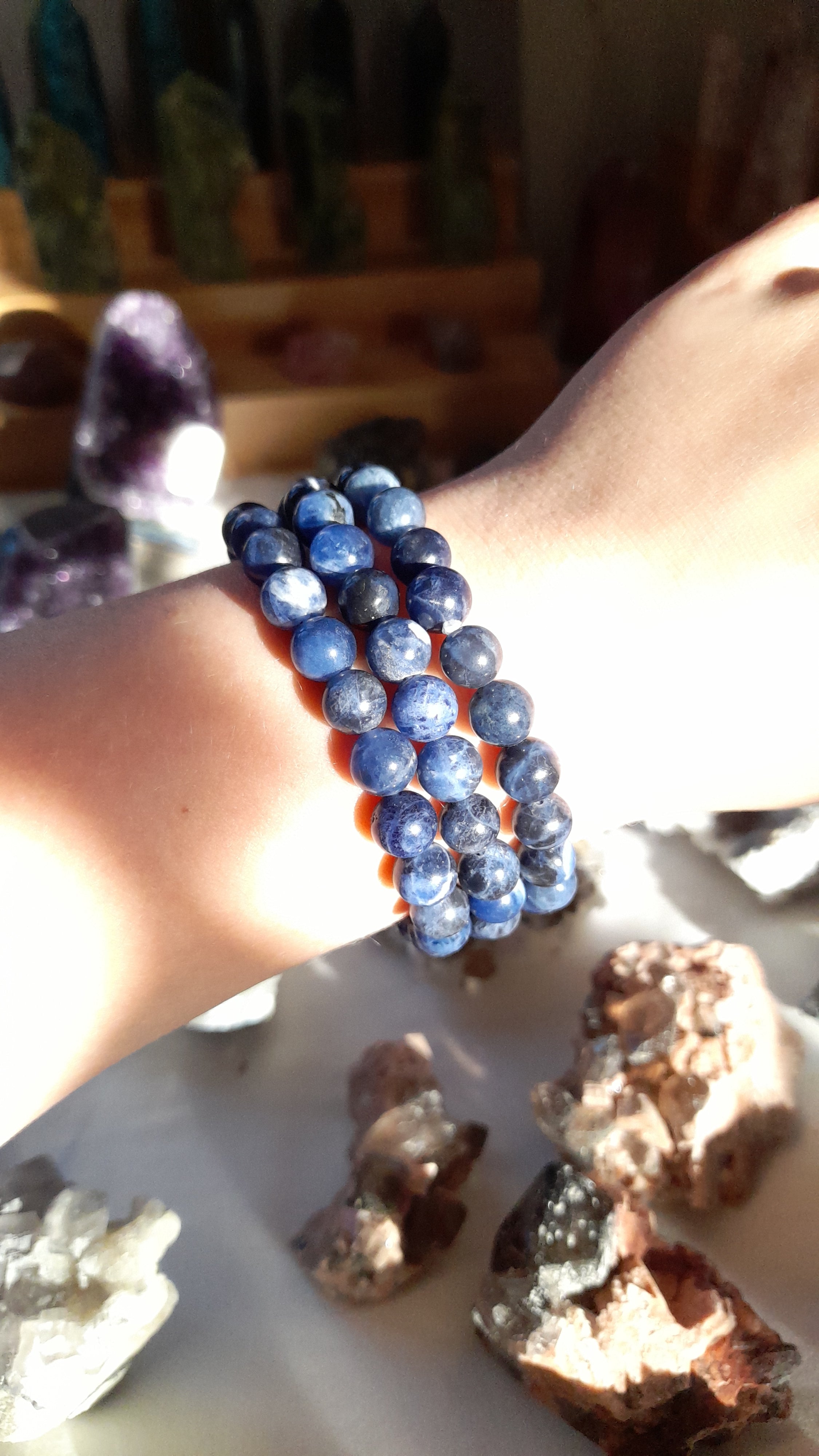 Sodalite Cuff Bracelet | sunset sodalite, orange sodalite, blue stone, deals lapis lazuli, orange feldspar, gemstone cuff bracelet, blue stone