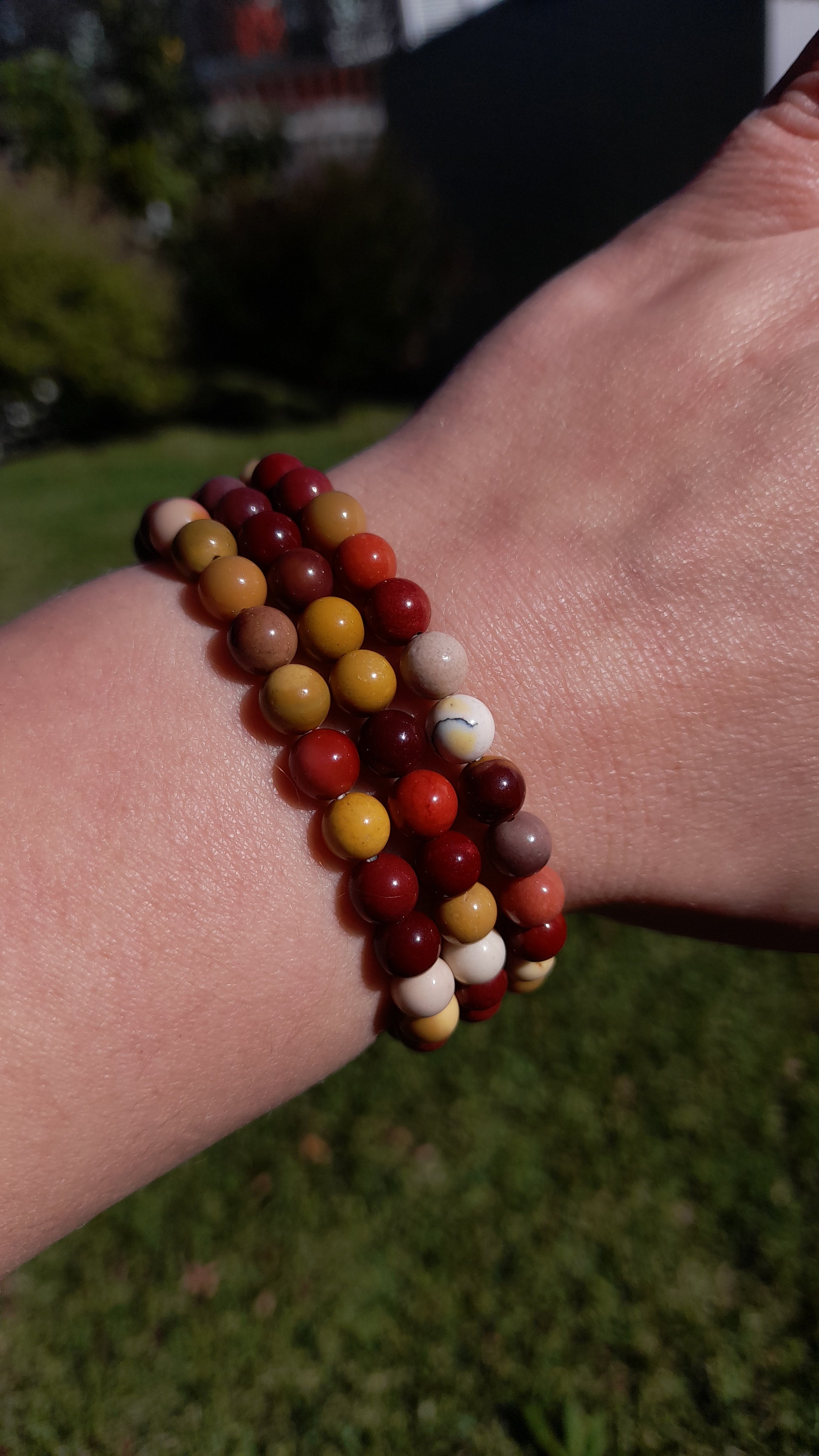 Red crystal | yellow crystal - Mookaite Crystal - Mookaite Crystal for sale - buy Mookaite Crystal - Mookaite Crystal Australia - Mookaite Crystal sydney - Mookaite Australia - Mookaite bracelet - Mookaite crystal bracelet