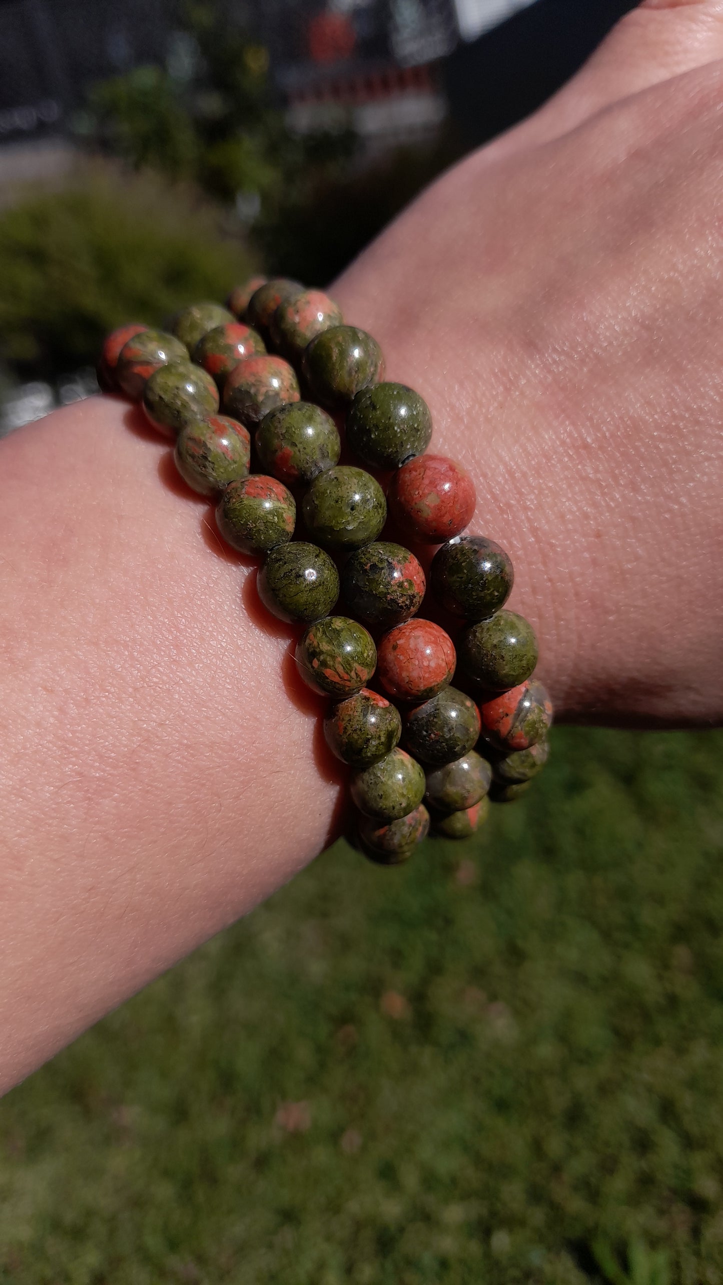 Unakite Bracelet