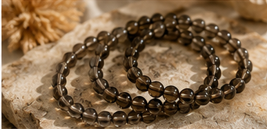 Smoky Quartz Crystal Bracelet