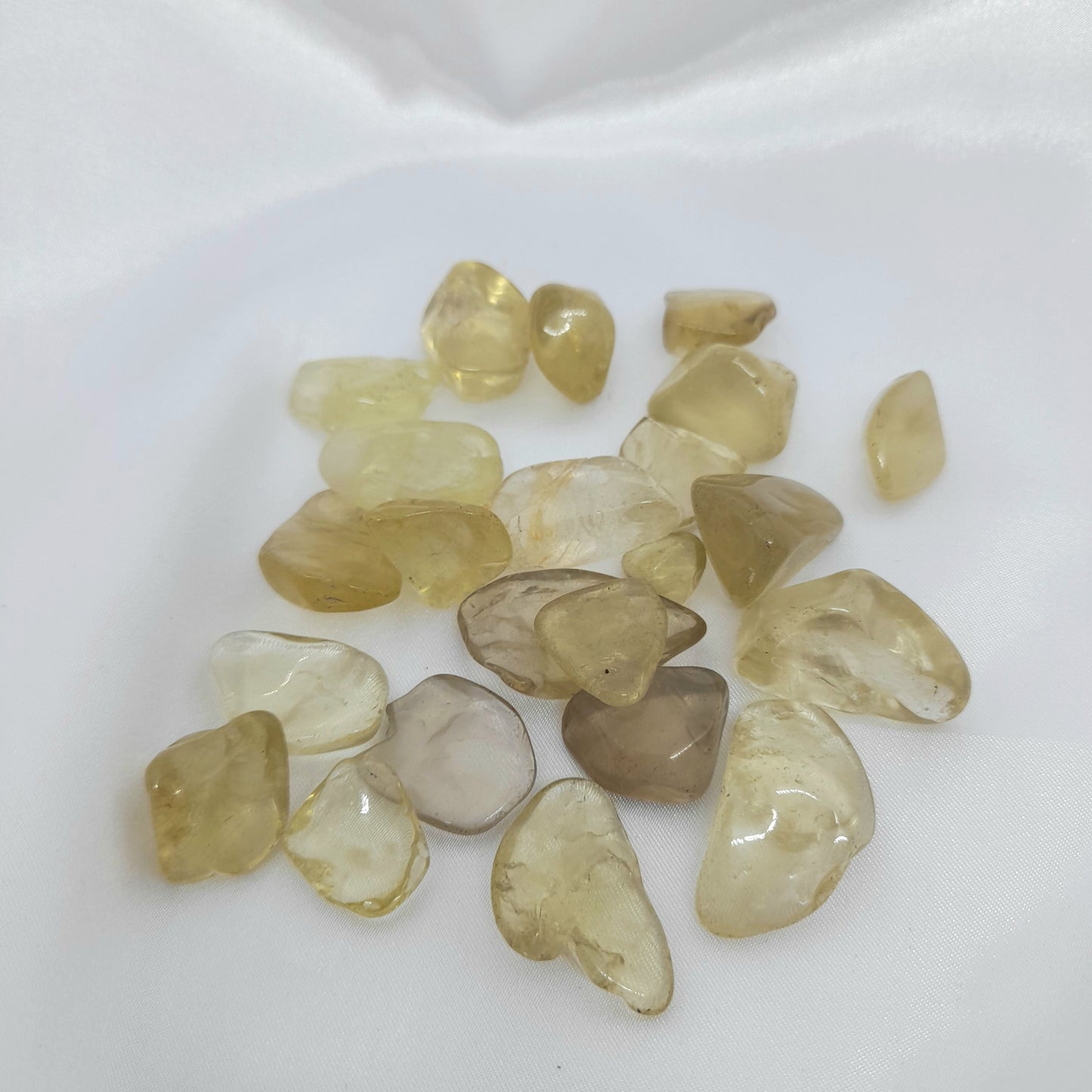 Citrine Crystal Tumble - Luck and Abundance Stone - Aura Purification 