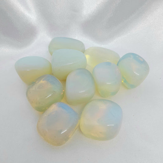 Opalite tumbled stones