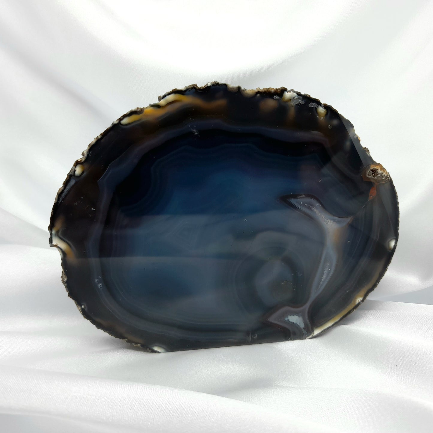 Black Agate Crystal Cave - Mysterious, Protective, and Transformative Energies | Healing, Concentration, and Serenity | Decorate with Positive Vibes.