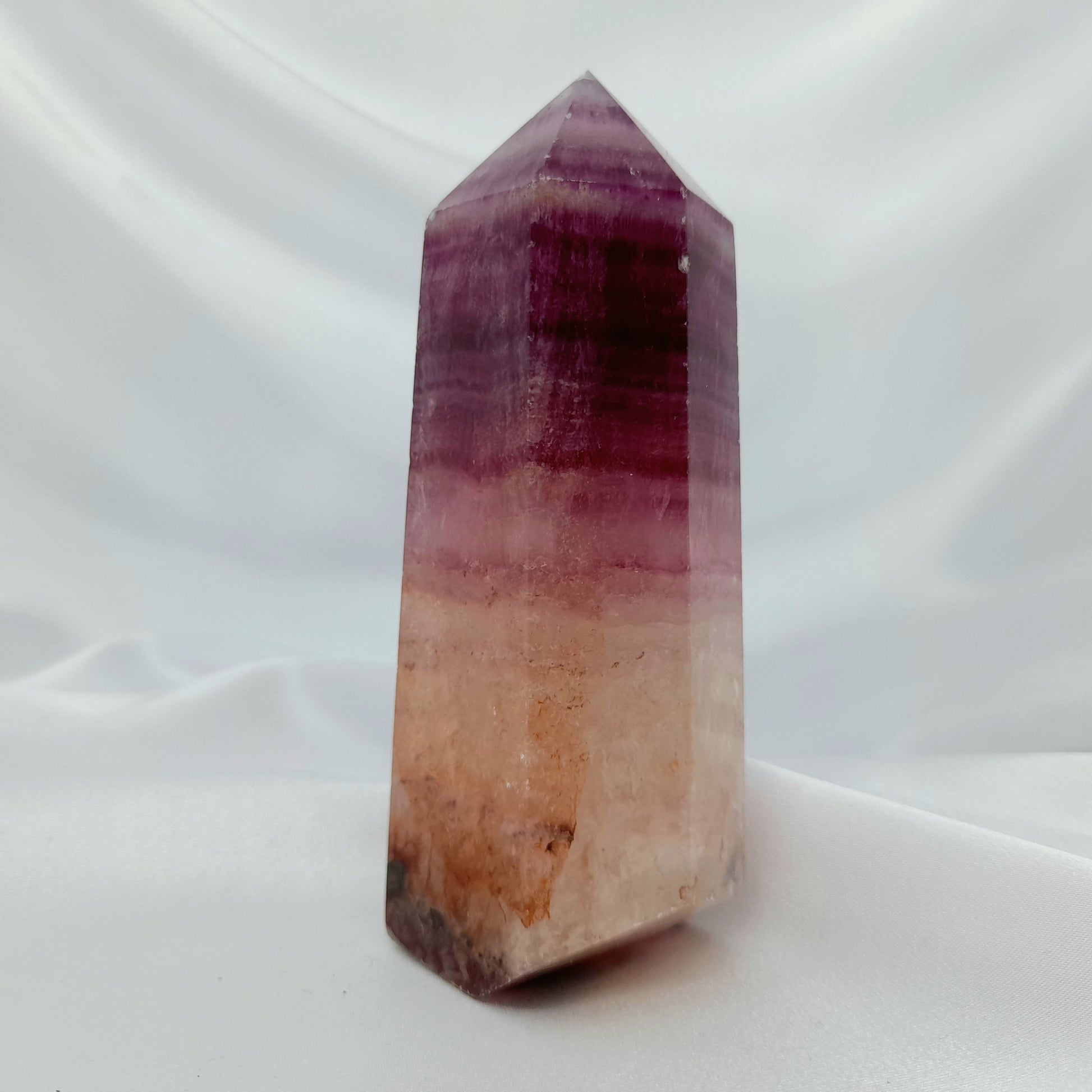 Pink Fluorite Tower